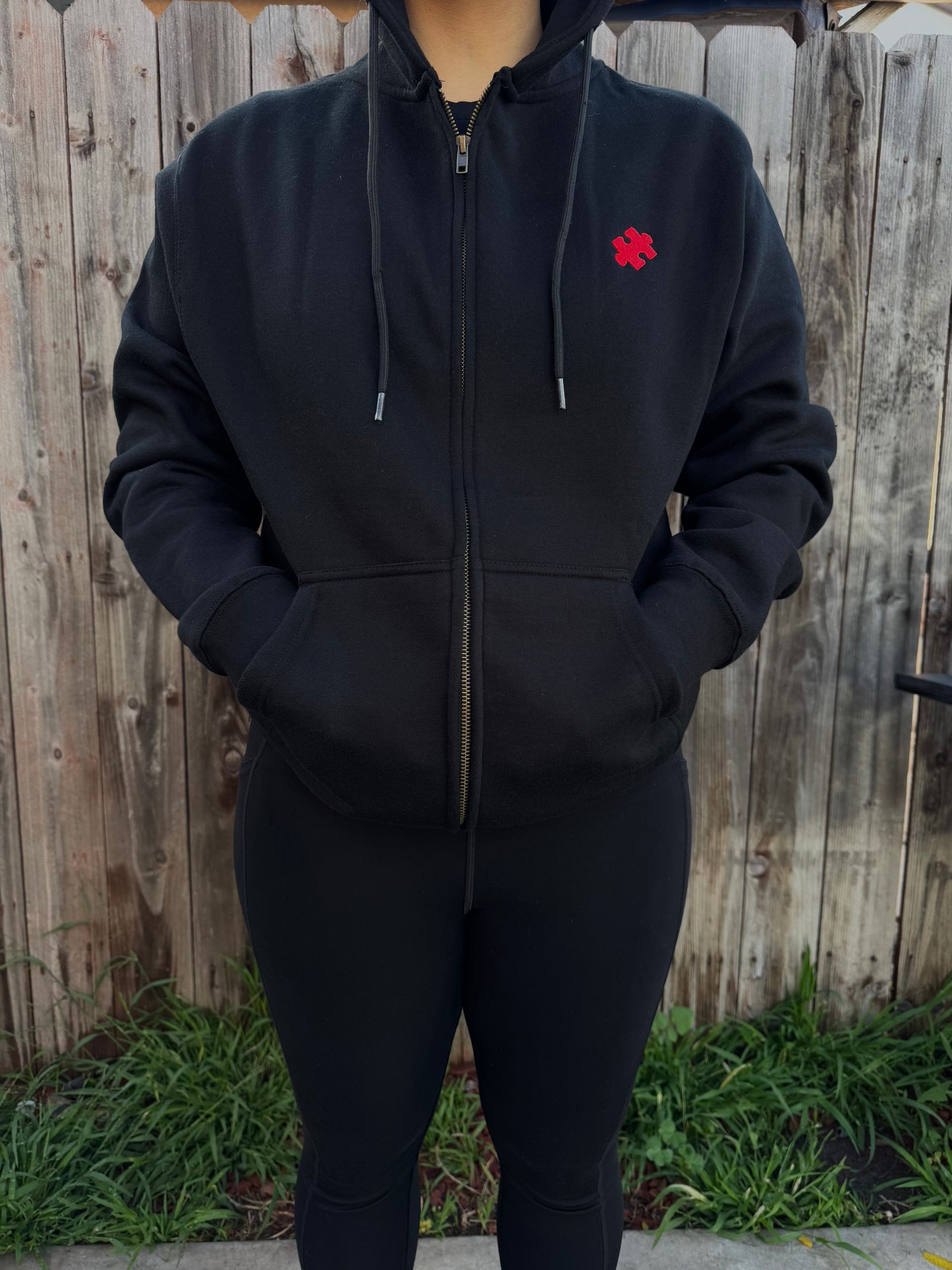 Onyx Zip Up